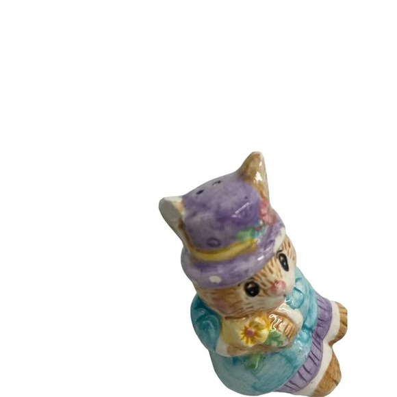 1994 Mercuries | Ceramic Bunnies Garden Easter Kids  | Salt Pepper Shakers - Picture 13 of 16